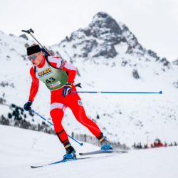 Samse National Tour n°4,MÉRIBEL, FRANCE - JANUARY 18: KEMBELLEC LILIAN of FRA January 18, 2026 in Méribel, France. (Photo by Rodriguez Alexis / @Aleiks_photo)