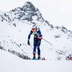 Samse National Tour n°4,MÉRIBEL, FRANCE - JANUARY 18: GRATALOUP MANISSOLLE CAMILLE of FRA January 18, 2026 in Méribel, France. (Photo by Rodriguez Alexis / @Aleiks_photo)