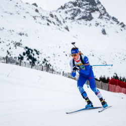 Samse National Tour n°4,MÉRIBEL, FRANCE - JANUARY 18: COLOMBAN NICOLAS of FRA January 18, 2026 in Méribel, France. (Photo by Rodriguez Alexis / @Aleiks_photo)