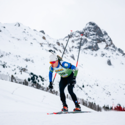 Samse National Tour n°4,MÉRIBEL, FRANCE - JANUARY 18: CAVIGLIA QUENTIN of FRA January 18, 2026 in Méribel, France. (Photo by Rodriguez Alexis / @Aleiks_photo)