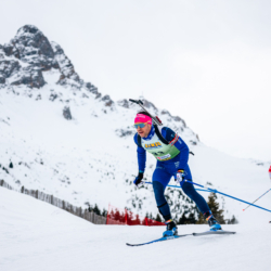 Samse National Tour n°4,MÉRIBEL, FRANCE - JANUARY 18: COLOMBAN ALEXIS of FRA January 18, 2026 in Méribel, France. (Photo by Rodriguez Alexis / @Aleiks_photo)