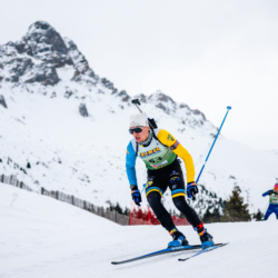 Samse National Tour n°4,MÉRIBEL, FRANCE - JANUARY 18: GROMAIRE MALONE of FRA January 18, 2026 in Méribel, France. (Photo by Rodriguez Alexis / @Aleiks_photo)