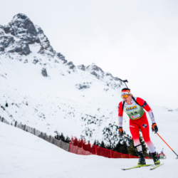 Samse National Tour n°4,MÉRIBEL, FRANCE - JANUARY 18: THIEVENT LOU of FRA January 18, 2026 in Méribel, France. (Photo by Rodriguez Alexis / @Aleiks_photo)