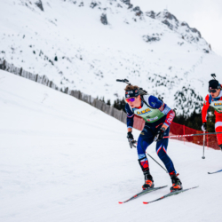 Samse National Tour n°4,MÉRIBEL, FRANCE - JANUARY 18: GUY FLAVIO of FRA January 18, 2026 in Méribel, France. (Photo by Rodriguez Alexis / @Aleiks_photo)