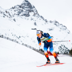 Samse National Tour n°4,MÉRIBEL, FRANCE - JANUARY 18: ROCHEGUDE-RIBOT NOE of FRA January 18, 2026 in Méribel, France. (Photo by Rodriguez Alexis / @Aleiks_photo)