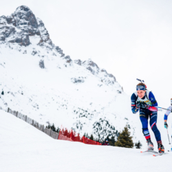 Samse National Tour n°4,MÉRIBEL, FRANCE - JANUARY 18: GENY EDGAR of FRA January 18, 2026 in Méribel, France. (Photo by Rodriguez Alexis / @Aleiks_photo)