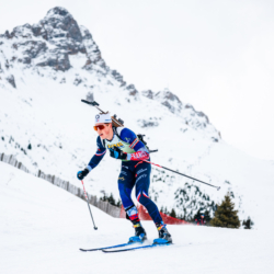 Samse National Tour n°4,MÉRIBEL, FRANCE - JANUARY 18: GRATALOUP MANISSOLLE CAMILLE of FRA January 18, 2026 in Méribel, France. (Photo by Rodriguez Alexis / @Aleiks_photo)