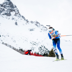 Samse National Tour n°4,MÉRIBEL, FRANCE - JANUARY 18: HENOCQ CLOVIS of FRA January 18, 2026 in Méribel, France. (Photo by Rodriguez Alexis / @Aleiks_photo)