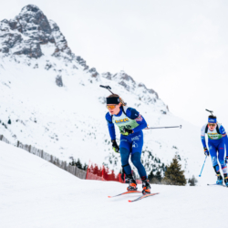 Samse National Tour n°4,MÉRIBEL, FRANCE - JANUARY 18: MERMILLOD BLARDET CYPRIEN of FRA January 18, 2026 in Méribel, France. (Photo by Rodriguez Alexis / @Aleiks_photo)