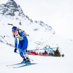 Samse National Tour n°4,MÉRIBEL, FRANCE - JANUARY 18: COLOMBAN NICOLAS of FRA January 18, 2026 in Méribel, France. (Photo by Rodriguez Alexis / @Aleiks_photo)