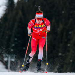 Samse National Tour n°4,MÉRIBEL, FRANCE - JANUARY 18: MADELENAT NANS of FRA January 18, 2026 in Méribel, France. (Photo by Rodriguez Alexis / @Aleiks_photo)