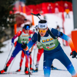 Samse National Tour n°4,MÉRIBEL, FRANCE - JANUARY 18: ROCHEGUDE-RIBOT NOE of FRA January 18, 2026 in Méribel, France. (Photo by Rodriguez Alexis / @Aleiks_photo)
