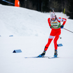 Samse National Tour n°4,MÉRIBEL, FRANCE - JANUARY 18: LAIN? MATHIS of FRA January 18, 2026 in Méribel, France. (Photo by Rodriguez Alexis / @Aleiks_photo)
