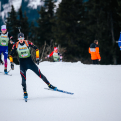 Samse National Tour n°4,MÉRIBEL, FRANCE - JANUARY 18: VINAY GASPARD of FRA January 18, 2026 in Méribel, France. (Photo by Rodriguez Alexis / @Aleiks_photo)