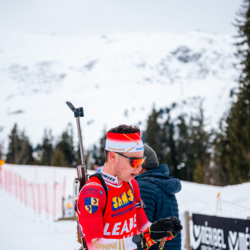 Samse National Tour n°4,MÉRIBEL, FRANCE - JANUARY 18: MADELENAT NANS of FRA January 18, 2026 in Méribel, France. (Photo by Rodriguez Alexis / @Aleiks_photo)