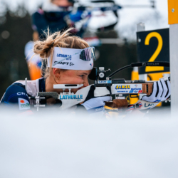Samse National Tour n°4,MÉRIBEL, FRANCE - JANUARY 18: DUPONT BALLET BAZ LOU ANNE of FRA January 18, 2026 in Méribel, France. (Photo by Rodriguez Alexis / @Aleiks_photo)