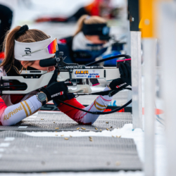 Samse National Tour n°4,MÉRIBEL, FRANCE - JANUARY 18: BONAIME MARGOT of FRA January 18, 2026 in Méribel, France. (Photo by Rodriguez Alexis / @Aleiks_photo)