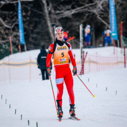 Samse National Tour n°5,LES CONTAMINES, FRANCE - JANUARY 25: NANS VERCUEIL of FRA January 25, 2026 in Les Contamines, France. (Photo by Rodriguez Alexis / @Aleiks_photo)