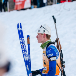 Samse National Tour n°5,LES CONTAMINES, FRANCE - JANUARY 25: LEO PERRILLAT BOTTONET of FRA January 25, 2026 in Les Contamines, France. (Photo by Rodriguez Alexis / @Aleiks_photo)