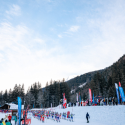 Samse National Tour n°5,LES CONTAMINES, FRANCE - JANUARY 25: STADIUM January 25, 2026 in Les Contamines, France. (Photo by Rodriguez Alexis / @Aleiks_photo)