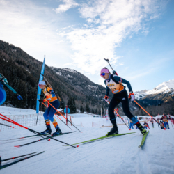 Samse National Tour n°5,LES CONTAMINES, FRANCE - JANUARY 25: CLEMENCE MOREL of FRA January 25, 2026 in Les Contamines, France. (Photo by Rodriguez Alexis / @Aleiks_photo)