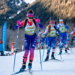 Samse National Tour n°5,LES CONTAMINES, FRANCE - JANUARY 25: GAIA RICHARD of FRA January 25, 2026 in Les Contamines, France. (Photo by Rodriguez Alexis / @Aleiks_photo)