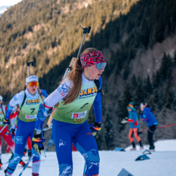 Samse National Tour n°5,LES CONTAMINES, FRANCE - JANUARY 25: AUGUSTINE ARSON of FRA January 25, 2026 in Les Contamines, France. (Photo by Rodriguez Alexis / @Aleiks_photo)