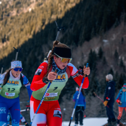 Samse National Tour n°5,LES CONTAMINES, FRANCE - JANUARY 25: JANIE PICARD of FRA January 25, 2026 in Les Contamines, France. (Photo by Rodriguez Alexis / @Aleiks_photo)