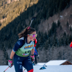 Samse National Tour n°5,LES CONTAMINES, FRANCE - JANUARY 25: AUREM PAGES DE AMORIN of FRA January 25, 2026 in Les Contamines, France. (Photo by Rodriguez Alexis / @Aleiks_photo)