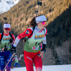 Samse National Tour n°5,LES CONTAMINES, FRANCE - JANUARY 25: ROSE DUSSERRE of FRA January 25, 2026 in Les Contamines, France. (Photo by Rodriguez Alexis / @Aleiks_photo)