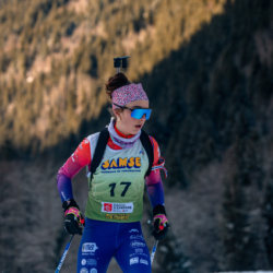 Samse National Tour n°5,LES CONTAMINES, FRANCE - JANUARY 25: LILOU MARGUIER of FRA January 25, 2026 in Les Contamines, France. (Photo by Rodriguez Alexis / @Aleiks_photo)