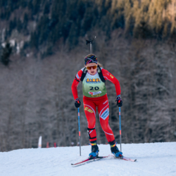 Samse National Tour n°5,LES CONTAMINES, FRANCE - JANUARY 25: CHARLIE BURBAUD of FRA January 25, 2026 in Les Contamines, France. (Photo by Rodriguez Alexis / @Aleiks_photo)