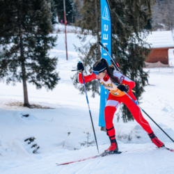 Samse National Tour n°5,LES CONTAMINES, FRANCE - JANUARY 25: ZOE BRAY of FRA January 25, 2026 in Les Contamines, France. (Photo by Rodriguez Alexis / @Aleiks_photo)