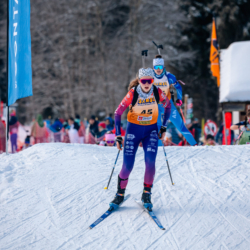 Samse National Tour n°5,LES CONTAMINES, FRANCE - JANUARY 25: LOUISE ROBBE of FRA January 25, 2026 in Les Contamines, France. (Photo by Rodriguez Alexis / @Aleiks_photo)