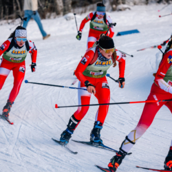 Samse National Tour n°5,LES CONTAMINES, FRANCE - JANUARY 25: JANIE PICARD of FRA January 25, 2026 in Les Contamines, France. (Photo by Rodriguez Alexis / @Aleiks_photo)