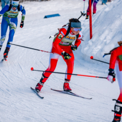 Samse National Tour n°5,LES CONTAMINES, FRANCE - JANUARY 25: TAINA BUISSON of FRA January 25, 2026 in Les Contamines, France. (Photo by Rodriguez Alexis / @Aleiks_photo)
