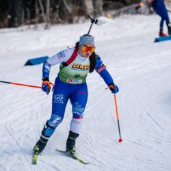 Samse National Tour n°5,LES CONTAMINES, FRANCE - JANUARY 25: LANA MOREIRA of FRA January 25, 2026 in Les Contamines, France. (Photo by Rodriguez Alexis / @Aleiks_photo)
