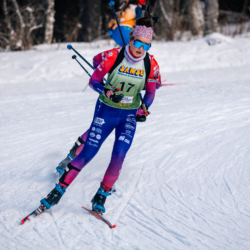 Samse National Tour n°5,LES CONTAMINES, FRANCE - JANUARY 25: LILOU MARGUIER of FRA January 25, 2026 in Les Contamines, France. (Photo by Rodriguez Alexis / @Aleiks_photo)