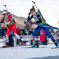 Samse National Tour n°5,LES CONTAMINES, FRANCE - JANUARY 25: LOLIE DAGUET of FRA January 25, 2026 in Les Contamines, France. (Photo by Rodriguez Alexis / @Aleiks_photo)