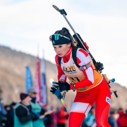 Samse National Tour n°5,LES CONTAMINES, FRANCE - JANUARY 25: ZOE BRAY of FRA January 25, 2026 in Les Contamines, France. (Photo by Rodriguez Alexis / @Aleiks_photo)