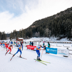 Samse National Tour n°5,LES CONTAMINES, FRANCE - JANUARY 25: YANN ROGUET of FRA January 25, 2026 in Les Contamines, France. (Photo by Rodriguez Alexis / @Aleiks_photo)