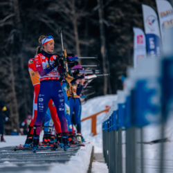 Samse National Tour n°5,LES CONTAMINES, FRANCE - JANUARY 25: NOEMIE PENALVERT of FRA January 25, 2026 in Les Contamines, France. (Photo by Rodriguez Alexis / @Aleiks_photo)