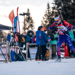Samse National Tour n°5,LES CONTAMINES, FRANCE - JANUARY 25: NOEMIE PENALVERT of FRA January 25, 2026 in Les Contamines, France. (Photo by Rodriguez Alexis / @Aleiks_photo)