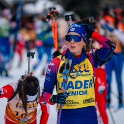 Samse National Tour n°5,LES CONTAMINES, FRANCE - JANUARY 25: LISA SIBERCHICOT of FRA January 25, 2026 in Les Contamines, France. (Photo by Rodriguez Alexis / @Aleiks_photo)