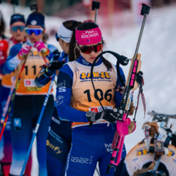 Samse National Tour n°5,LES CONTAMINES, FRANCE - JANUARY 25: CHLOE ORVAIN of FRA January 25, 2026 in Les Contamines, France. (Photo by Rodriguez Alexis / @Aleiks_photo)