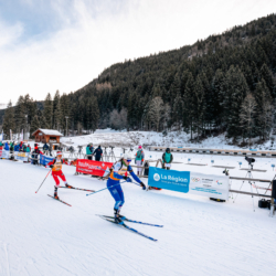 Samse National Tour n°5,LES CONTAMINES, FRANCE - JANUARY 25: LEO PERRILLAT BOTTONET of FRA January 25, 2026 in Les Contamines, France. (Photo by Rodriguez Alexis / @Aleiks_photo)