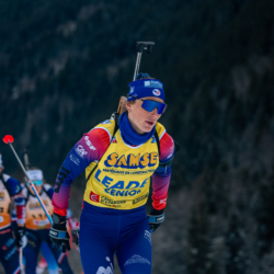 Samse National Tour n°5,LES CONTAMINES, FRANCE - JANUARY 25: LISA SIBERCHICOT of FRA January 25, 2026 in Les Contamines, France. (Photo by Rodriguez Alexis / @Aleiks_photo)