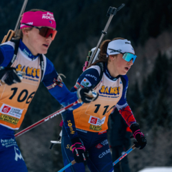 Samse National Tour n°5,LES CONTAMINES, FRANCE - JANUARY 25: LOLA BUGEAUD of FRA January 25, 2026 in Les Contamines, France. (Photo by Rodriguez Alexis / @Aleiks_photo)