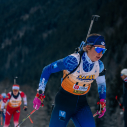 Samse National Tour n°5,LES CONTAMINES, FRANCE - JANUARY 25: MAELA CORREIA of FRA January 25, 2026 in Les Contamines, France. (Photo by Rodriguez Alexis / @Aleiks_photo)