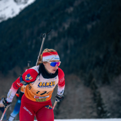 Samse National Tour n°5,LES CONTAMINES, FRANCE - JANUARY 25: LENA MORETTI of FRA January 25, 2026 in Les Contamines, France. (Photo by Rodriguez Alexis / @Aleiks_photo)
